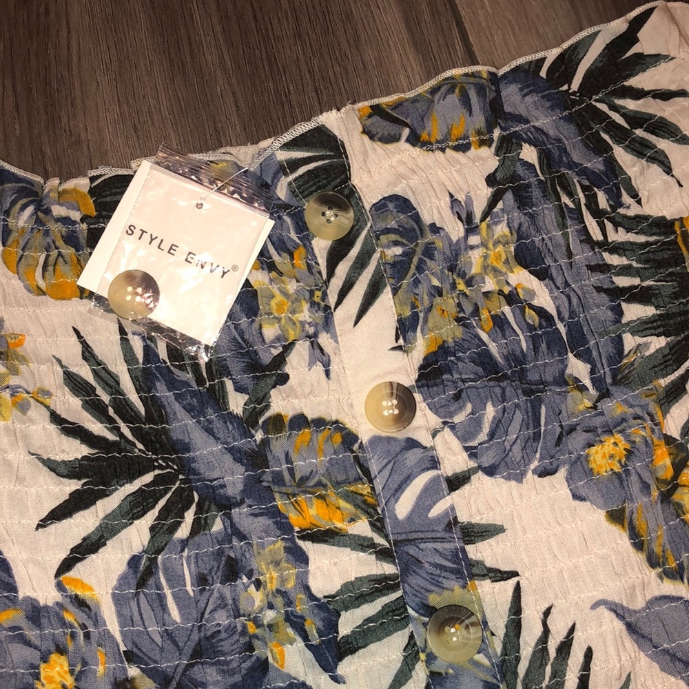 Floral Tube Top
